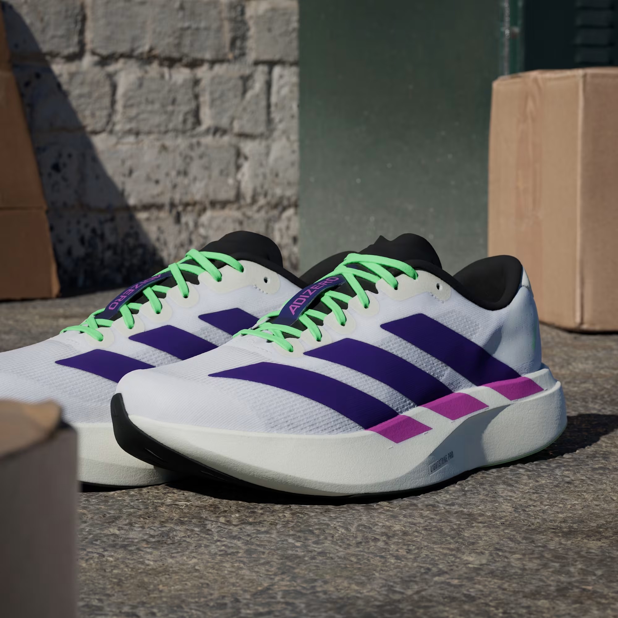 Adidas Adizero Evo SL Collegiate Purple - Image 3