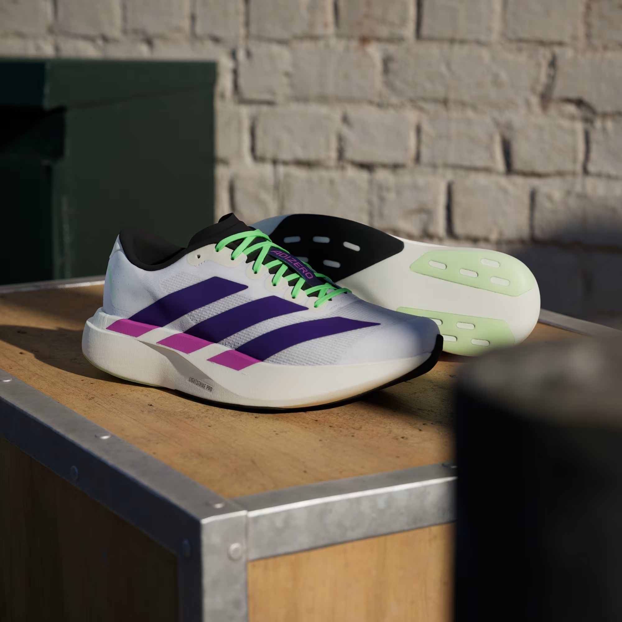 Adidas Adizero Evo SL Collegiate Purple - Image 2