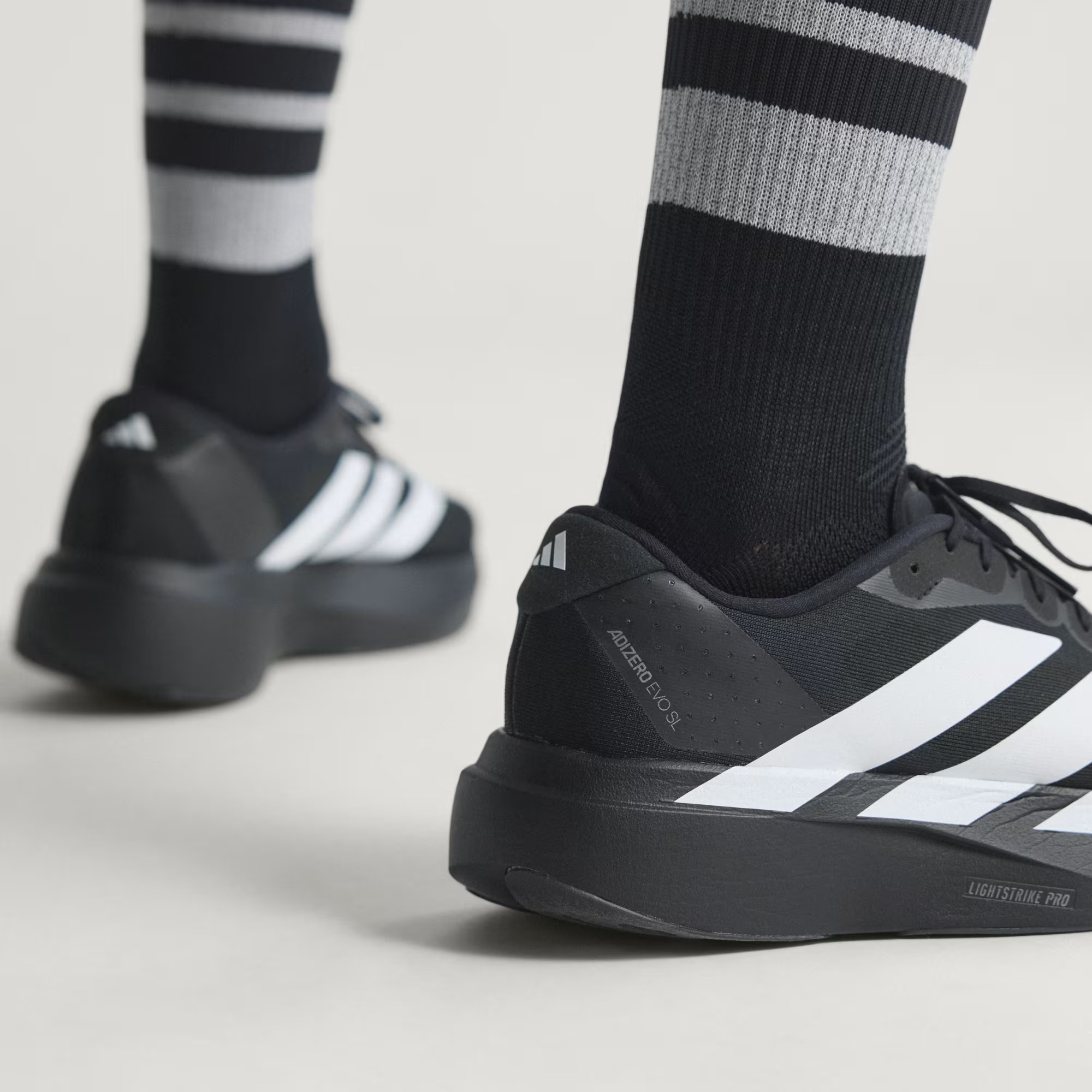 Adidas Adizero EVO SL Shoes -Black - Image 3