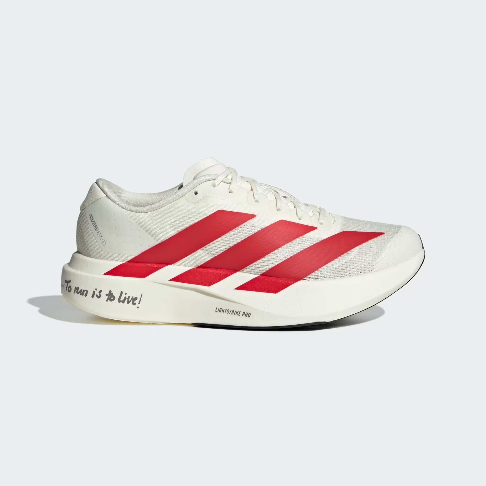 Adidas Adizero Evo SL Off White / Shadow Red