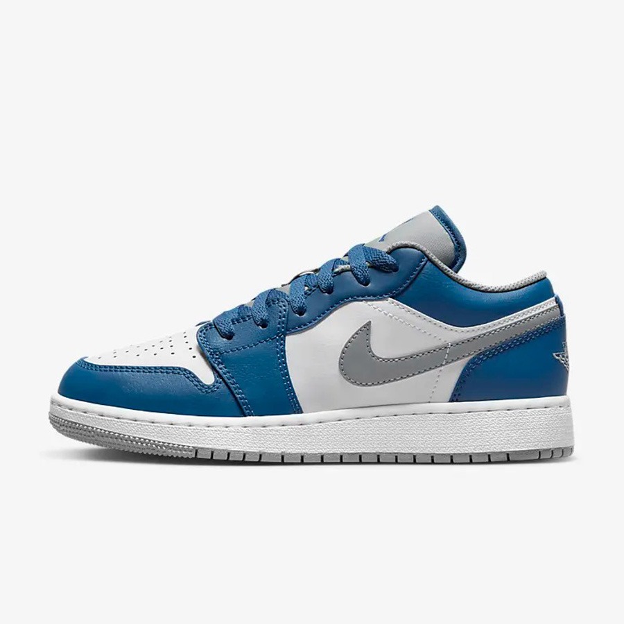 Nike Air Jordan 1 Low True Blue Cement - Image 3