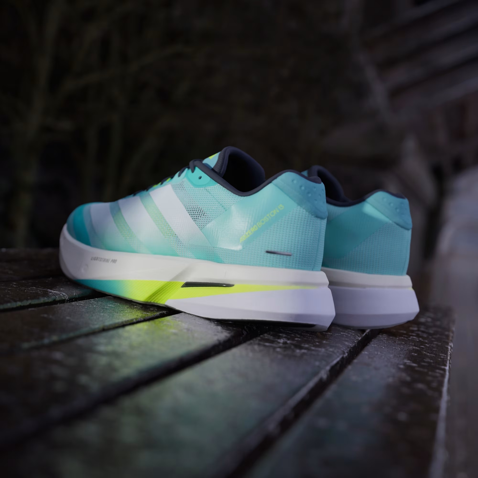 Adidas Adizero Boston 13 Flash Aqua - Image 3