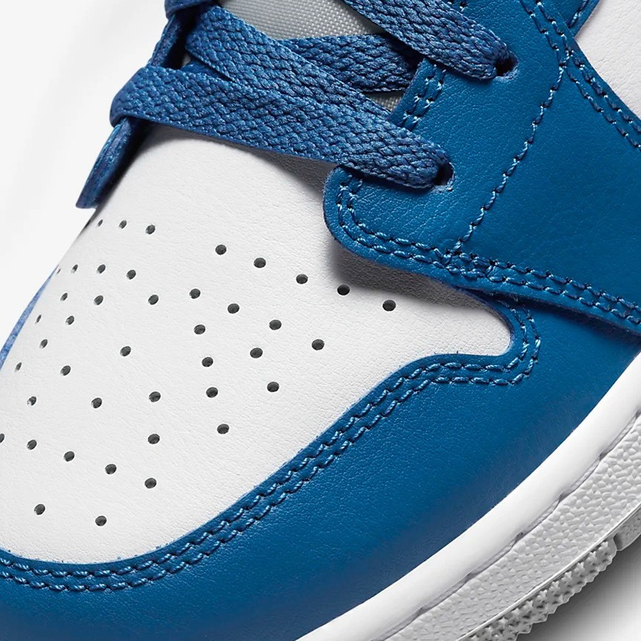 Nike Air Jordan 1 Low True Blue Cement - Image 7